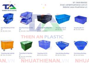 Thùng nhựa công nghiệp 2023 - Thiên Ân plastic