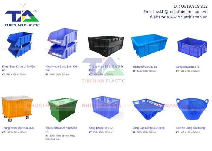 Thùng nhựa công nghiệp 2023 - Thiên Ân plastic