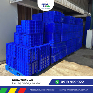 Nhựa Thiên Ân giải pháp lưu trữ và vận chuyển tối ưu, giúp doanh nghiệp tiết kiệm chi phí và vận hành hiệu quả