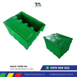 Thùng nhựa có nắp Nhựa Thiên Ân – Giải pháp lưu trữ cho mọi nhu cầu