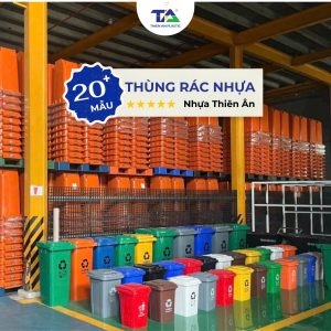 Thùng rác phân loại rác thải – Giải pháp quản lý rác hiệu quả từ Nhựa Thiên Ân