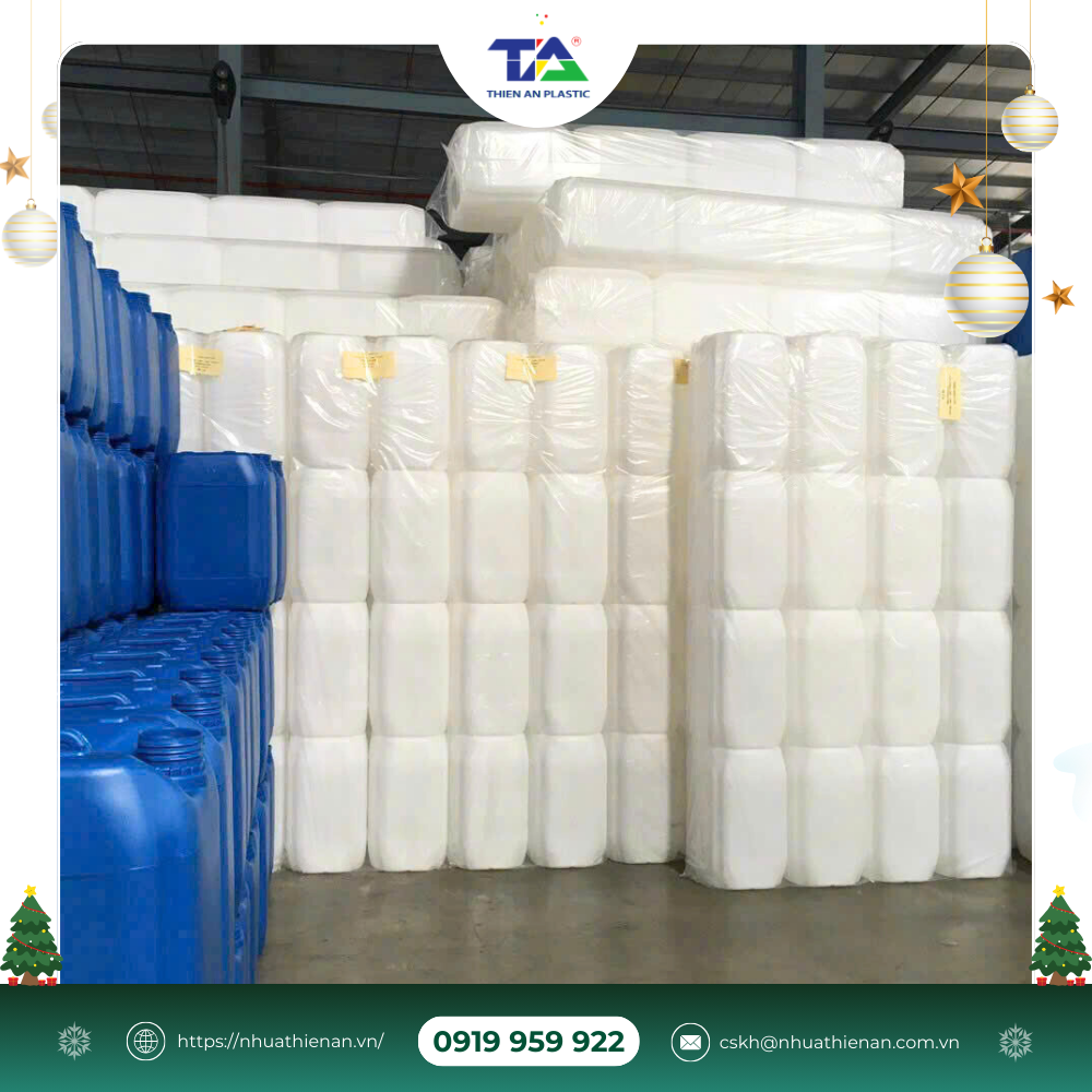 Can Nhựa Thiên Ân - giải pháp tối ưu cho mọi nhu cầu lưu trữ và vận chuyển chất lỏng
