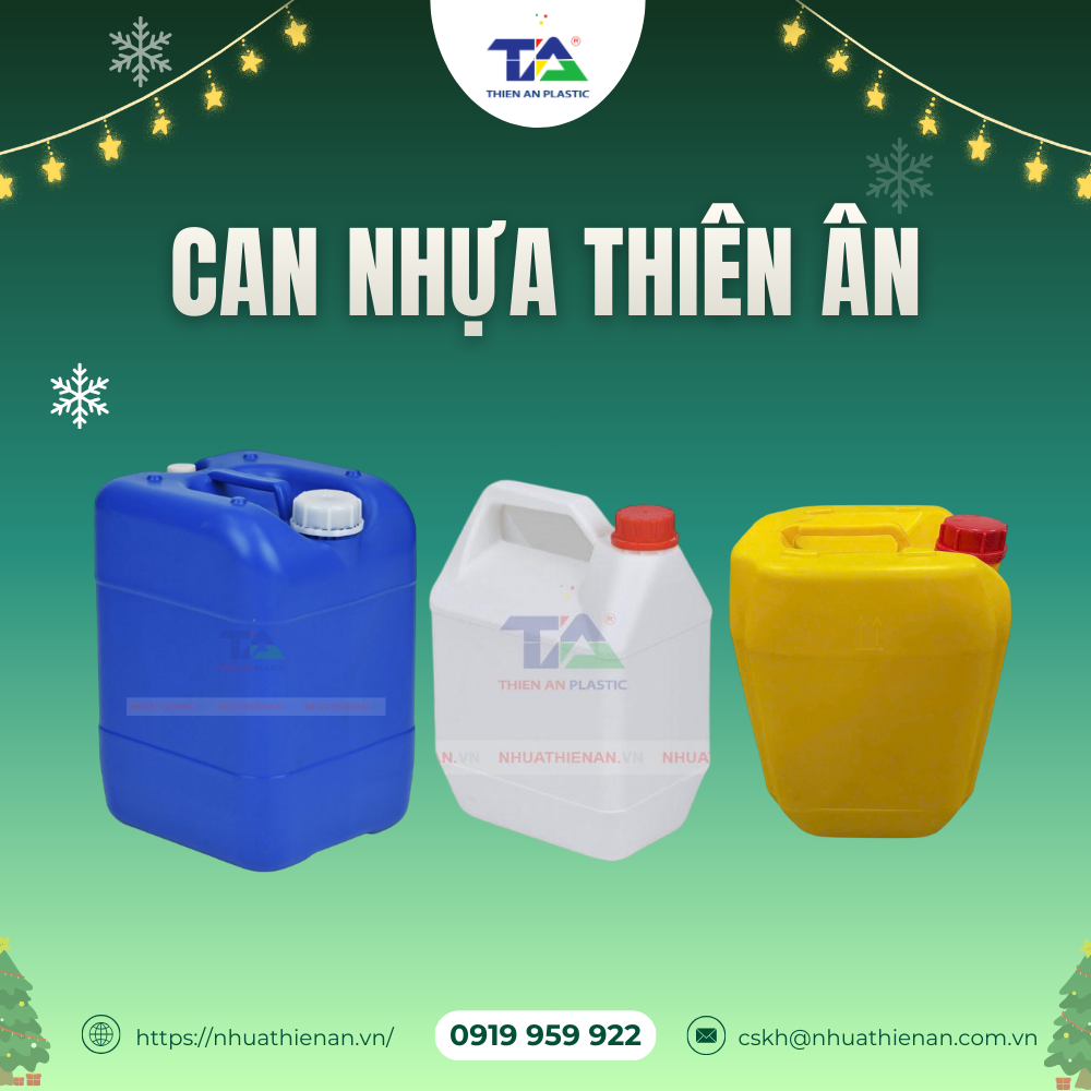 Hướng dẫn chọn can nhựa phù hợp – Nhựa Thiên Ân